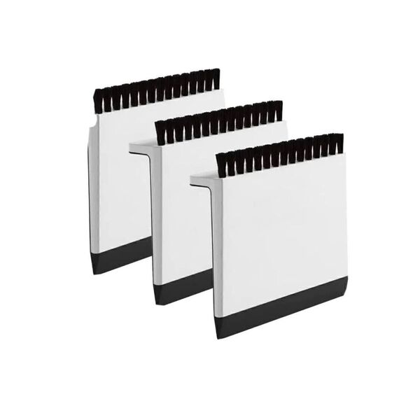 3 Pack Multipurpose Kitchen Sink Squeegee Cleaner and Countertop Brush Wiper - Picture 1 of 8